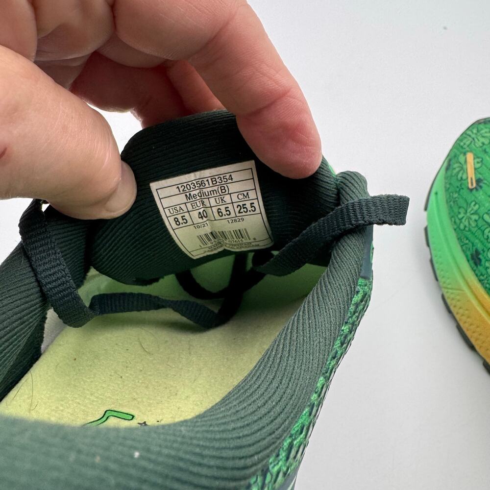 Brooks Ghost 14 Lucky Women's 8.5 Running Shoes Green Gold Shamrock EU 40 - Picture 11 of 11